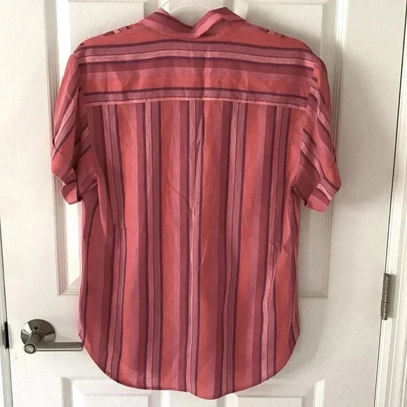 Cabi Striped button front blouse size XS - Picture 4 of 7